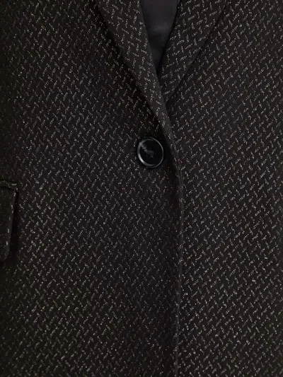 Bruuns Bazaar Patterned Blazer In Black