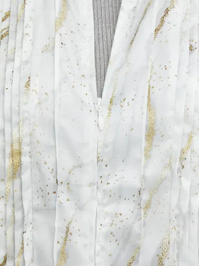 Bruuns Bazaar Pleated Blouse In White