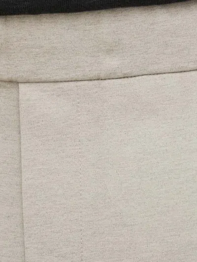 Bruuns Bazaar Elastic-waistband Trousers In Neutral