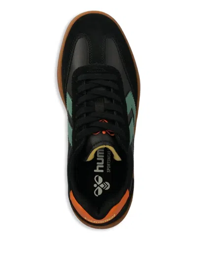 Hummel Colour-block Sneakers In Black