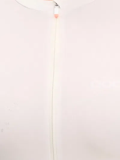 Poc Zip-front Panelled T-shirt In Neutral