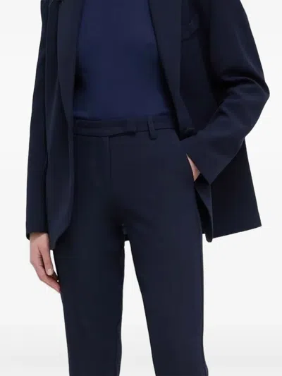 Silvian Heach Single-breasted Notched-lapel Blazer In Blue