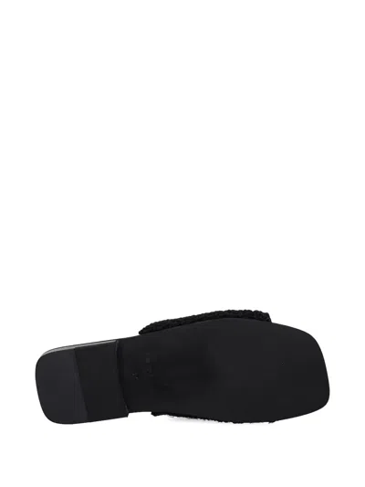 Inuikii Knitted Embellished Flat Sandals In Multi