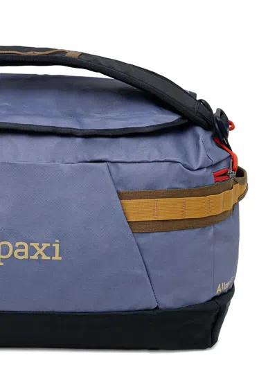 Cotopaxi Allpa 55l Adjustable-strap Duffel Bag In Blue