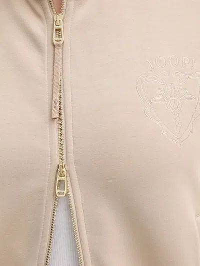 Joop Zip-front Jacket In Neutral