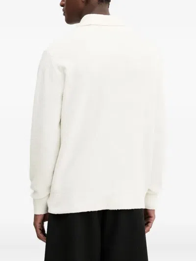 Samsoe & Samsoe Polo-collar Jumper In White