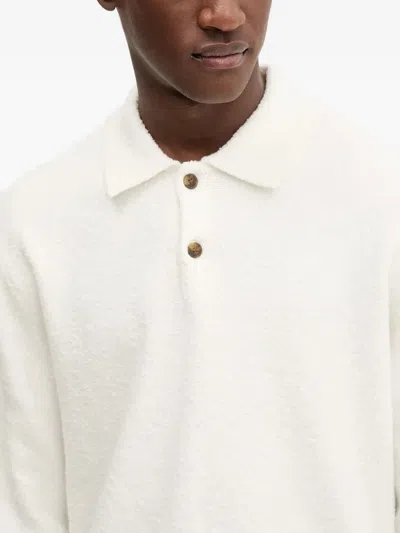 Samsoe & Samsoe Polo-collar Jumper In White
