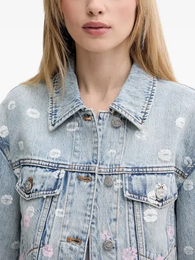 Miss Sixty Button-fastening Denim Jacket In Blue