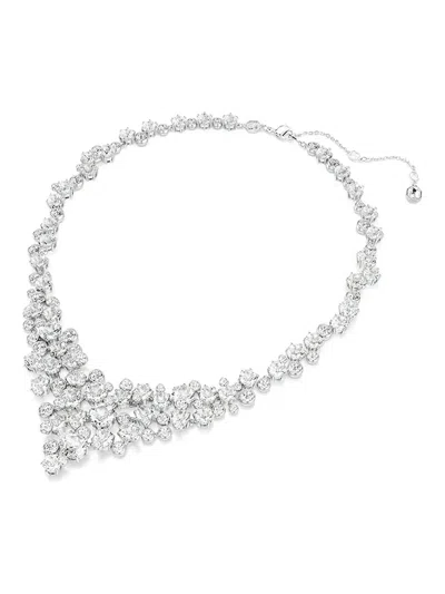 Swarovski Constella Crystal-embellished Necklace In Metallic