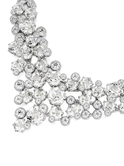 Swarovski Constella Crystal-embellished Necklace In Metallic