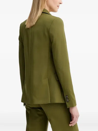 Ps By Paul Smith Double-breasted Button Blazer In Green