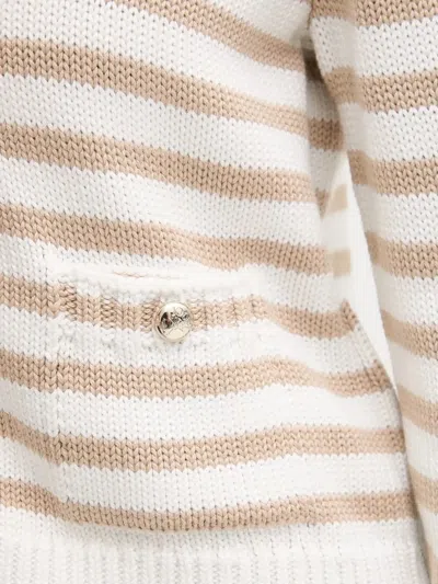 KOLA 条纹排扣开衫