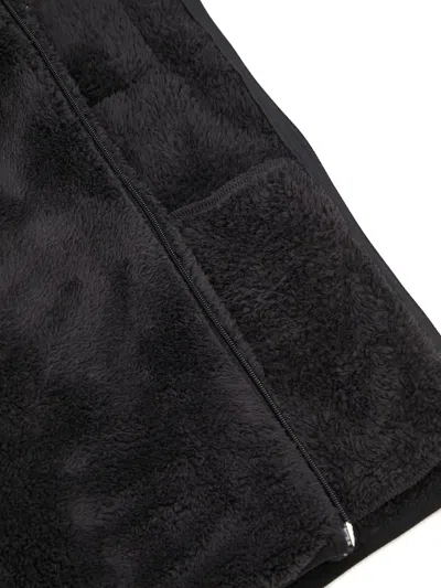 Stan Ray Fleece-panel Long-sleeve Jacket In Black