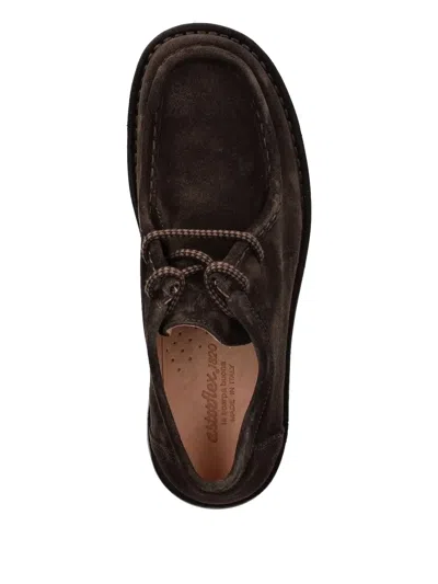 Astorflex Beenflex Suede Lace-up Boots In Brown