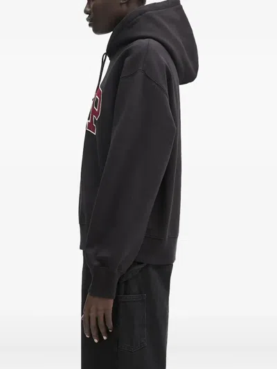 Carhartt Knitwear Hood And Ribbed Cuffs In Black