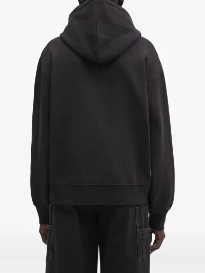 Carhartt Knitwear Hood And Ribbed Cuffs In Black