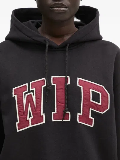 Carhartt Knitwear Hood And Ribbed Cuffs In Black