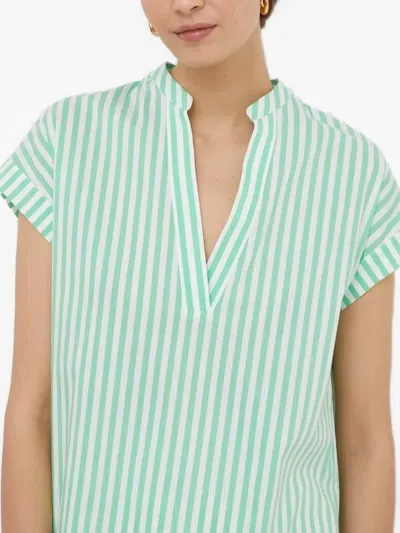 Joop Striped Top In Green