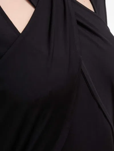 挂脖长袖连衣裙