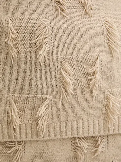 Samsoe & Samsoe Samarla Fringe-detail Sleeveless Top In Gold