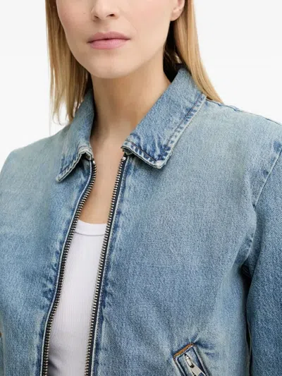 Won Hundred Zip-fastening Denim Jacket In Blue