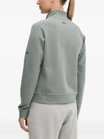 双向口袋拉链领卫衣