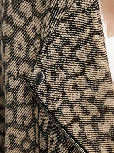 Hugo Boss Jacket Boss Woman Color Multicolor In Brown