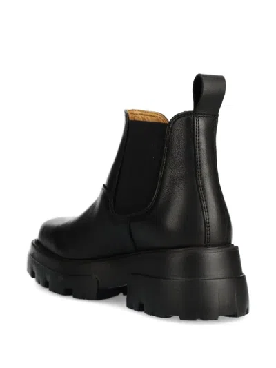 Copenhagen Elastic-panelled Lug-sole Boots In Black