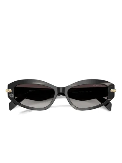 Michael Kors Geometric-frame Sunglasses In Gray
