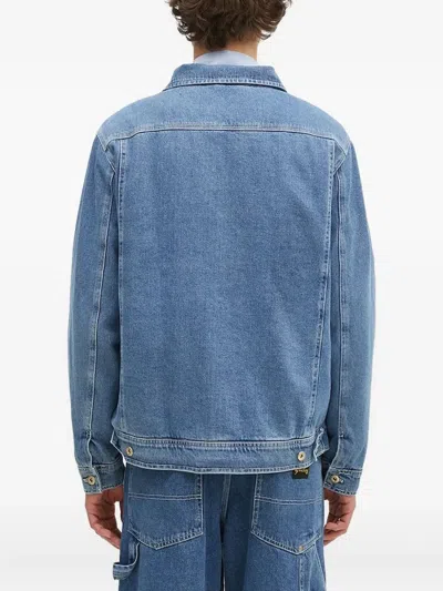 Stan Ray Flap-pocket Denim Jacket In Blue