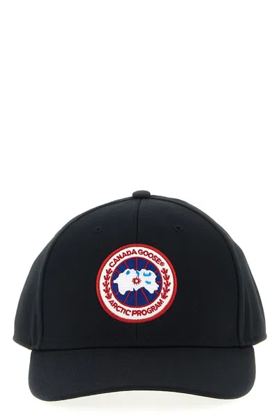 Canada Goose Cappello Da Baseball Con Patch Logo In Black