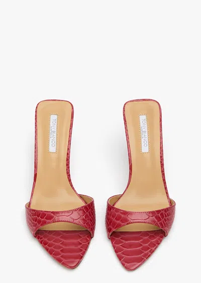 Tony Bianco Hallie Scarlet Python
