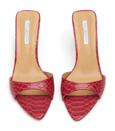 Tony Bianco Hallie Scarlet Python