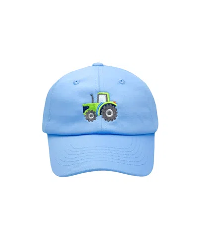 Bits & Bows Boys' Tractor Baseball Hat - Baby, Little Kid In Multi