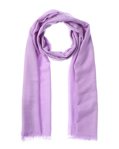 Sofia Cashmere Sofiacashmere Lightweight Cashmere Wrap In Purple