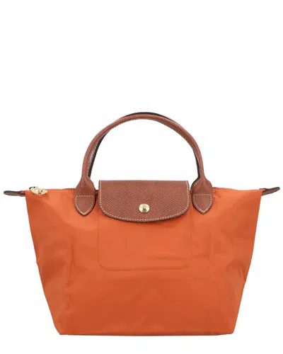 Longchamp Small Le Pliage Original Top Handle Bag In Brown