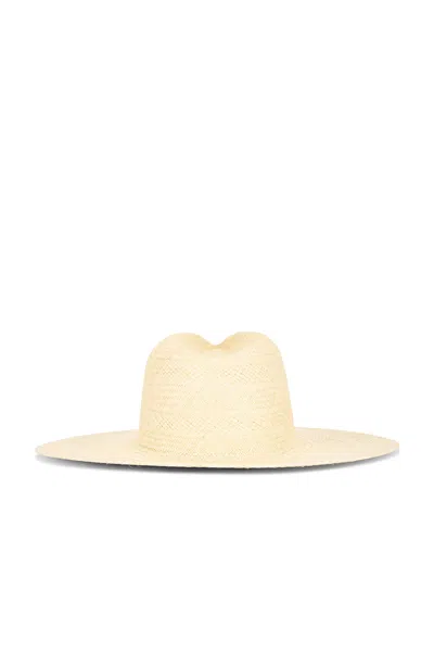 Janessa Leone Capri Fedora Hat In Neutral