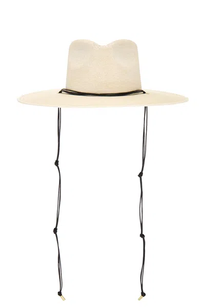 Janessa Leone Codi Fedora Hat In Neutral