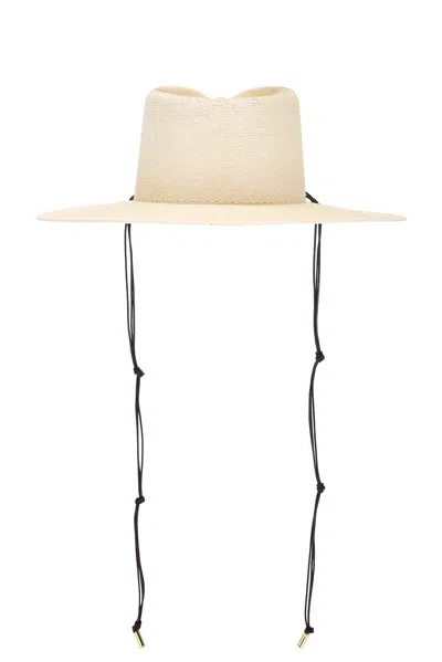 Janessa Leone Codi Fedora Hat In Neutral
