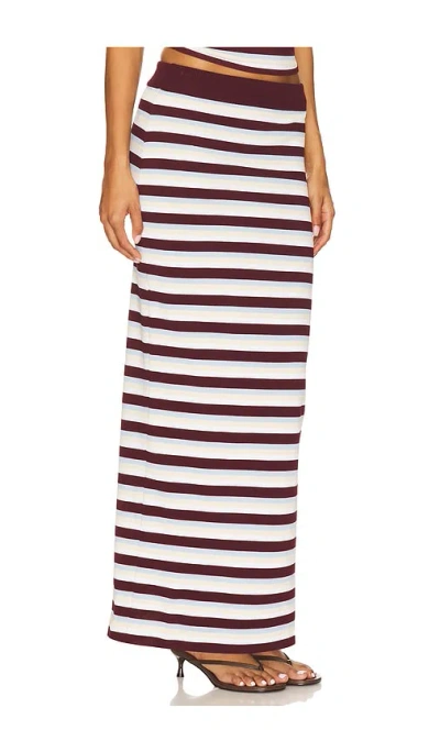 Sndys X Revolve Charleston Maxi Skirt In Multi