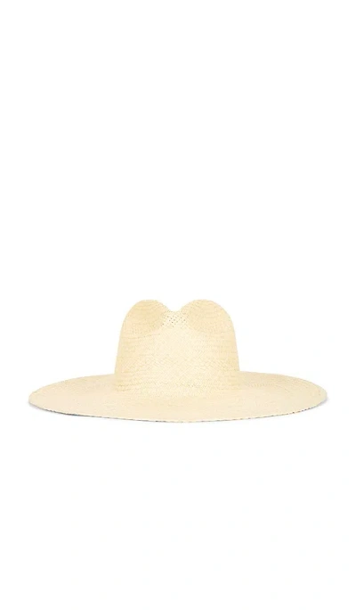 Janessa Leone Capri Fedora Hat In Neutral