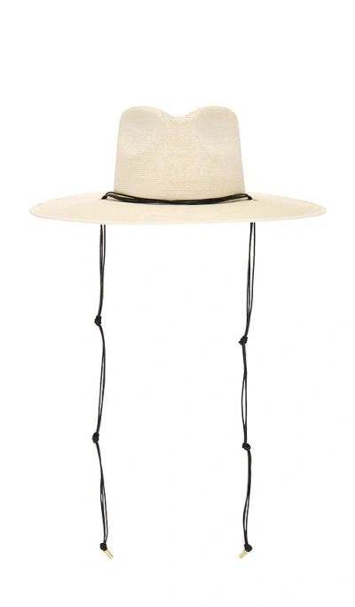 Janessa Leone Codi Fedora Hat In Neutral