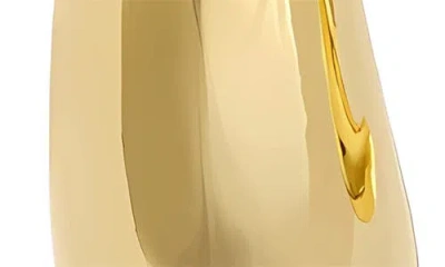 Juvell Teardrop Huggie Earrings In Gold