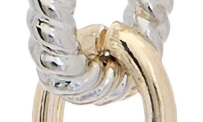 Juvell Two-tone Drop Earrings In Metallic