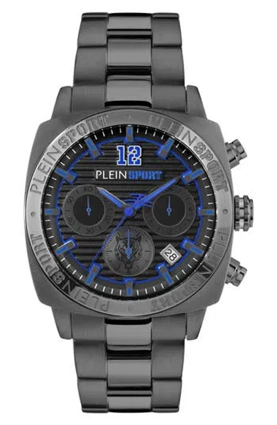Plein Sport Wildcat Bracelet Watch, 40mm In Gray