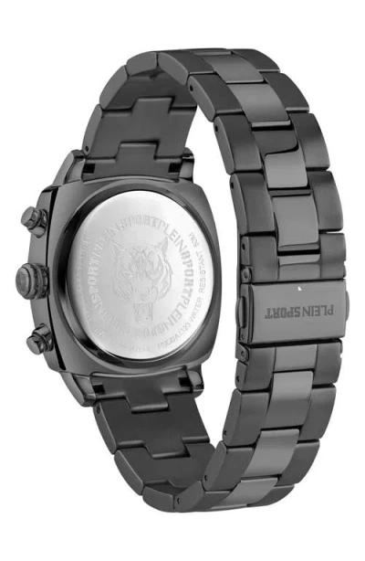 Plein Sport Wildcat Bracelet Watch, 40mm In Gray