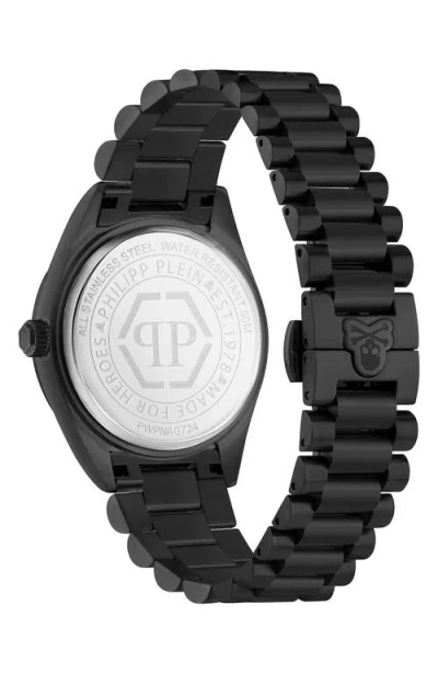 Philipp Plein Date Superlative Bracelet Watch, 42mm In Gray
