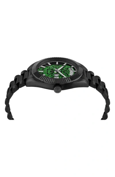 Philipp Plein Date Superlative Bracelet Watch, 42mm In Gray