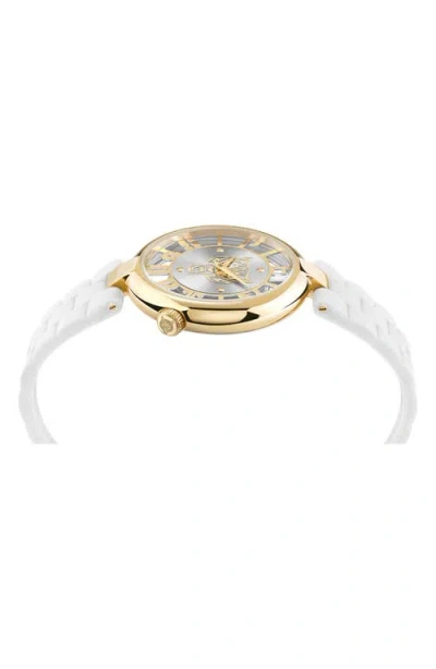 Plein Sport Tiger Luxe Silicone Strap Watch, 36mm In Brown