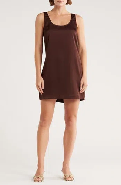 Wayf Tank Dress In Brown